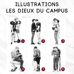 Illustrations "les dieux du campus"