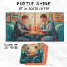 Puzzle Shine & sa boîte en métal