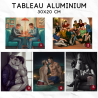 Tableau aluminium