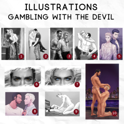 Illustrations "Gambling with the Devil"