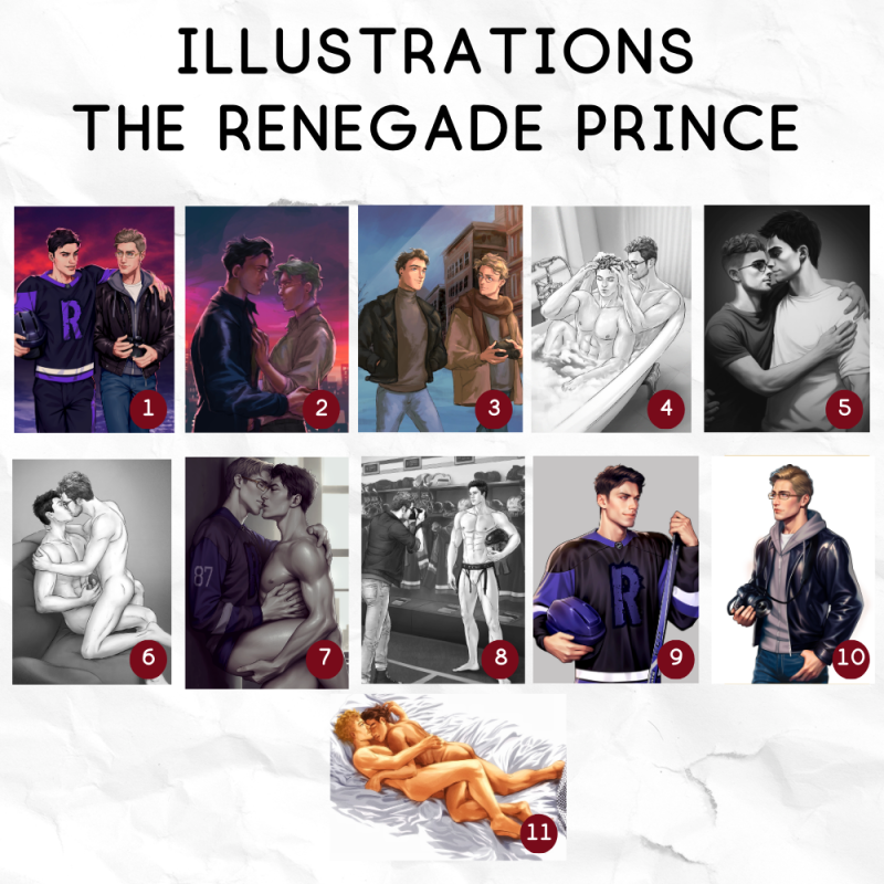 Illustrations "The renegade prince"