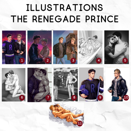 Illustrations "The renegade prince"