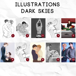 Illustrations "Dark Skies"