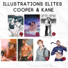 Illustrations Elites 2 "Cooper & Kane"