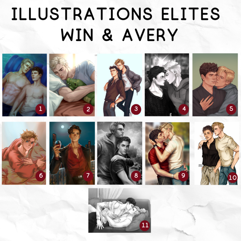 Illustrations Elites 6 "Win & Avery"
