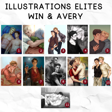 Illustrations Elites 6 "Win & Avery"