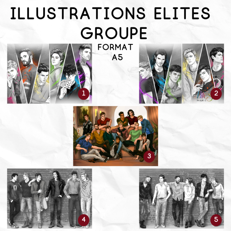 Illustrations Elites groupe