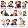 Petits standees chibi