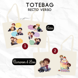 Totebag recto-verso