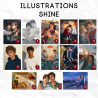 Illustrations "Shine"